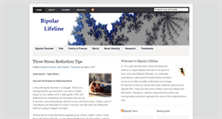 Desktop Screenshot of bipolarlifeline.com